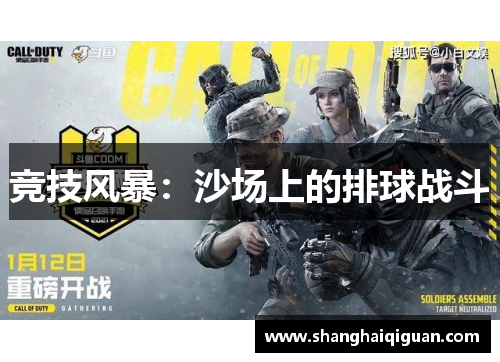 竞技风暴：沙场上的排球战斗